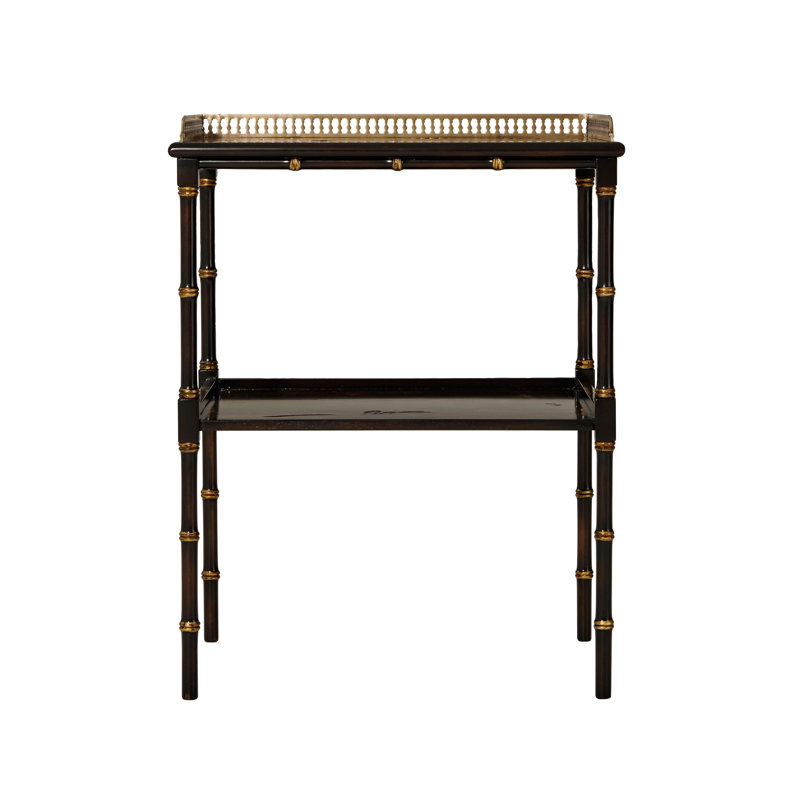 Indochine Solid Wood End Table