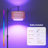 Y-Shaped Bohemian Floor Lamp with Remote & App Control, Smart Dimmable Lighting