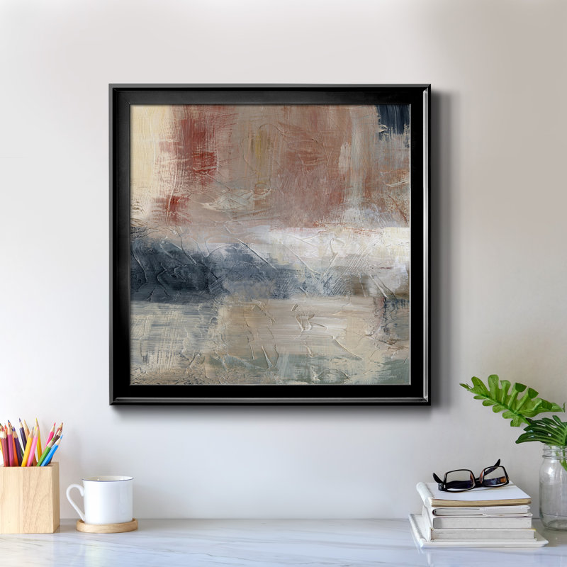«Midday Reflection», reproduction d'art sur toile encadrée, Noir, H 34,5 po x l 34,5 po x P 1,5 po