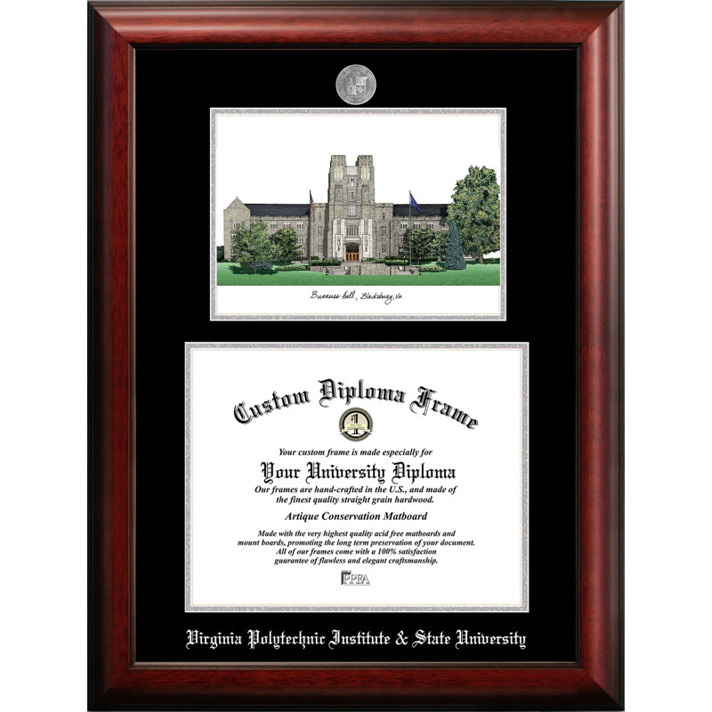 Virginia Tech Picture Frame