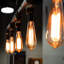 Ampoules halogènes rétro Edison, blanc chaud à intensité variable 40 watts, ST64 (2700K) E26 / culot moyen
