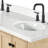 Cambridge 60.25'' Double Bathroom Vanity with Carrara Quartz Top-253575570