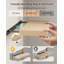 Earnhardt Painted Wood Floating Shelves, Bathroom Wall Shelves 2 Inches Thick-560674380-574557362