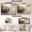 Branche de murmure doré - Tableau botanique encadré sur toile-1550786041-1550786046