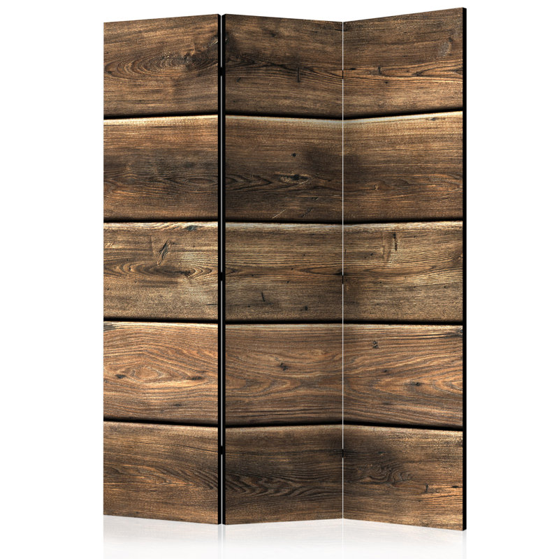 135cm W x 172cm H 3 - Panel Wood Folding Room Divider