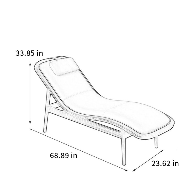 Chaise de boutique en bois massif naturel