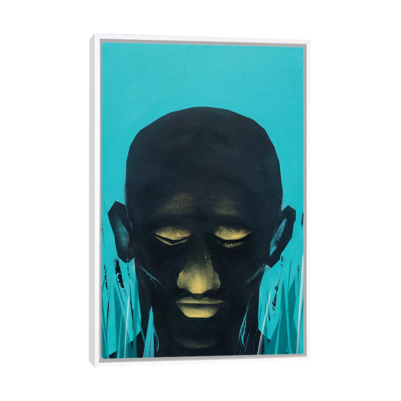 Drive by VCalvento - Print on Canvas, White Framed, 152.5 cm H x 101.5 cm W