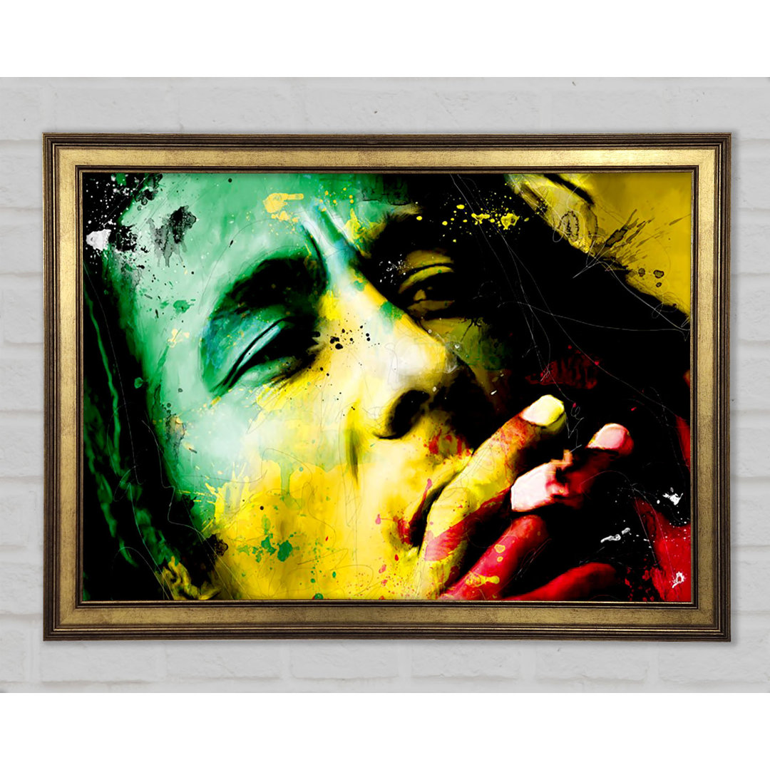 Bob Marley Farben - Druck