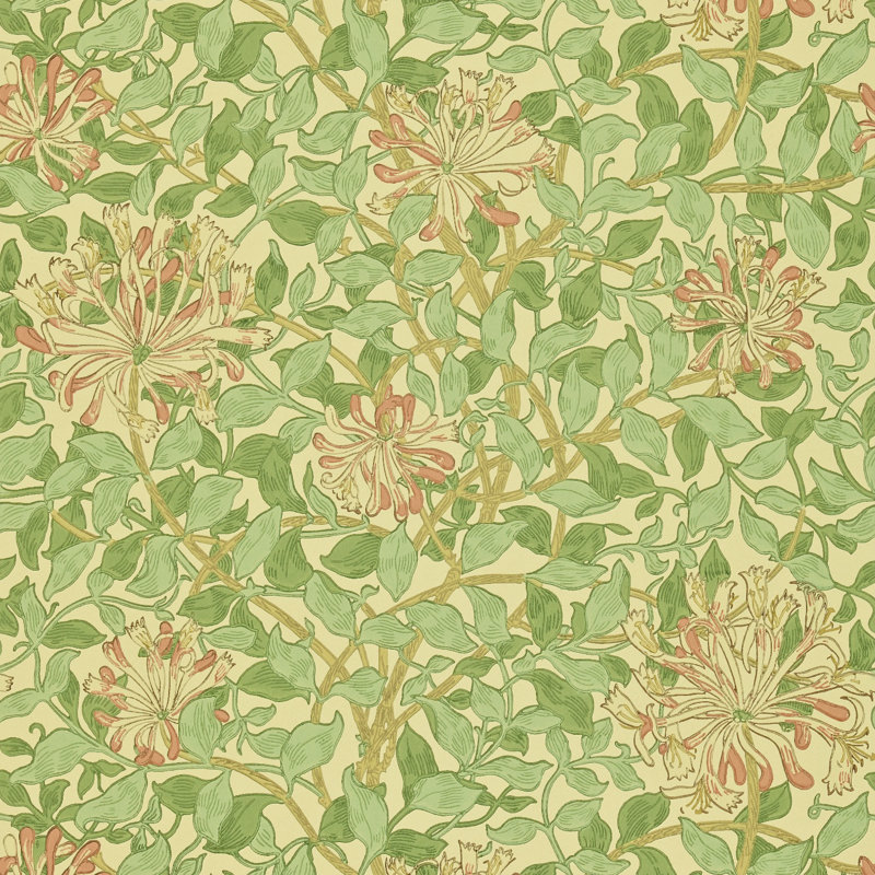 Honeysuckle 10.05m x 52cm Matte Wallpaper Roll