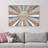 Sun And Moon " Western Decor Wood Effect Panel Shining Pastel Rainbow Sun Nature Artwork Art Modern Decor Zen "-94586003-94586002