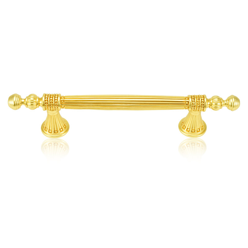 CHESAPEAKE PULL, 5", Satin Gold