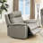 Cyprus Upholstered Power Recliner with Ottoman