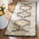 Tapis oriental beige / brun en laine / coton touffeté à la main Vahakn