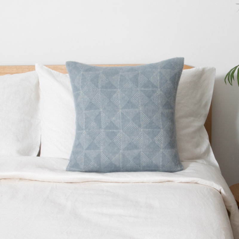 Square Throw Cushion Pad, Blue