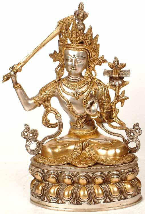 Divinité bouddhiste tibétaine Manjushri