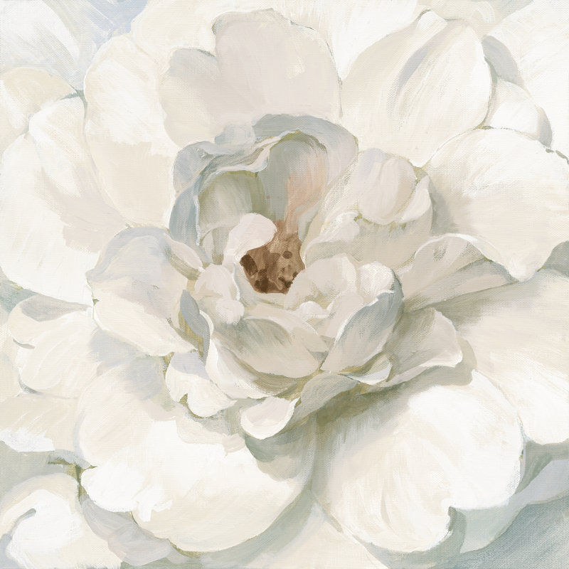 Pivoine neutre, H 36 po x l 36 po