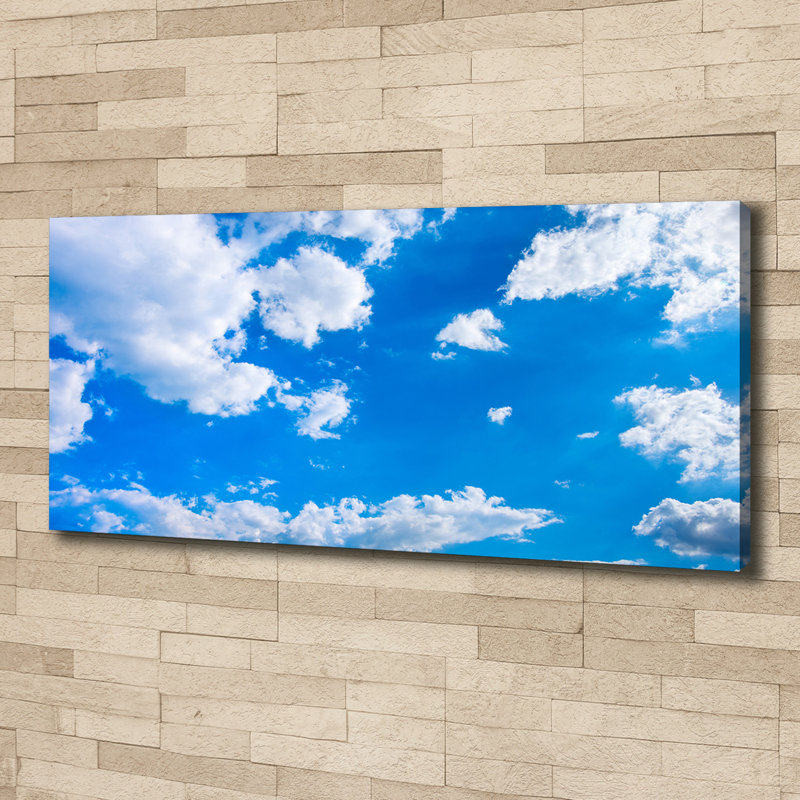 Clouds In The Sky - No Frame Print on Canvas