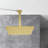 Rain Fixed Shower Head 1.8 GPM with Self-Cleaning-90694493