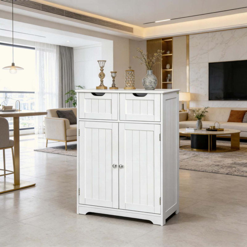 Armoire de plancher surélevée, armoire de rangement moderne