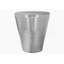 Table d'appoint compacte en stratifié taupe foncé avec rangement caché et porte-gobelet double, parfaite pour le salon ou la chambre à coucher-2027471488