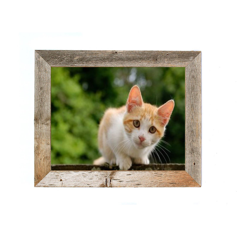 Cadre photo rustique en bois, 22 po x 28 po