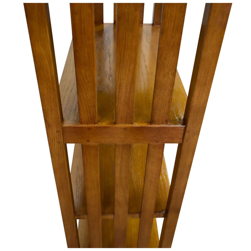 Saucedo Bookcase, Brown