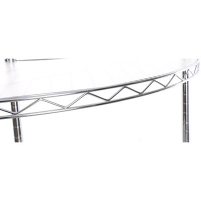 6 Tier Shelf Corner Wire Shelf Rack