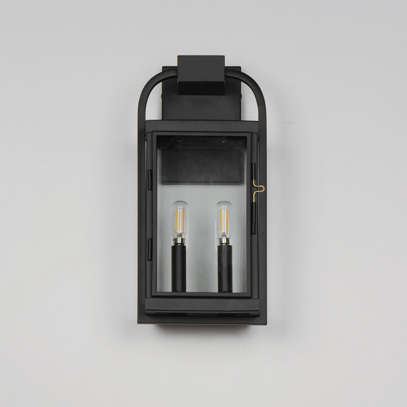 Bonham-Outdoor Wall Mount, 16.5" H x 7.5" W x 6.75" D