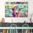 " Colourful Highland Cow "-1991194262