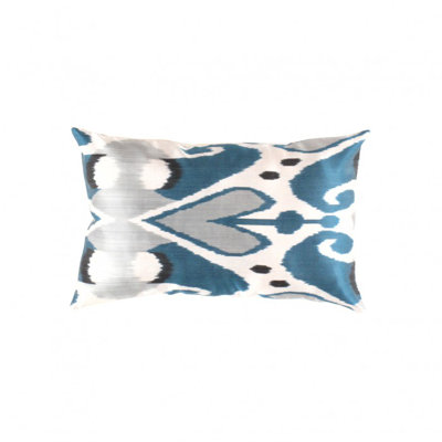Oreiller en soie TI 241 Ikat