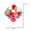 Arrangement de roses dans un panier-1540561061