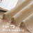 Linen Blended Textured Semi-Sheer Grommet Curtains - 37"/52" Widths Semi-Private & Light-Filtering Linen-Style Panels for Bedroom -299404356-299404363