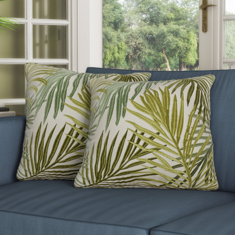 Floral Throw Pillow