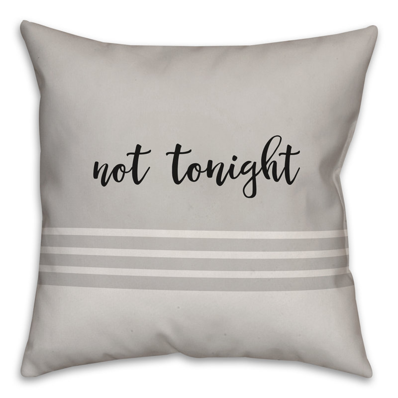  Coussin décoratif réversible Lucky Night, H 16 po x l 16 po