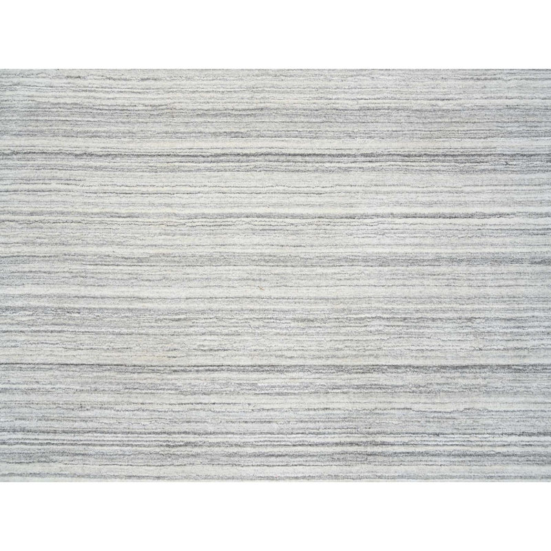 Tapis rond gris en laine naturelle tissé à la main 9 pi 9 po x 9 pi 9 po FC46BE509E3944B9BB7B87869824EB2B