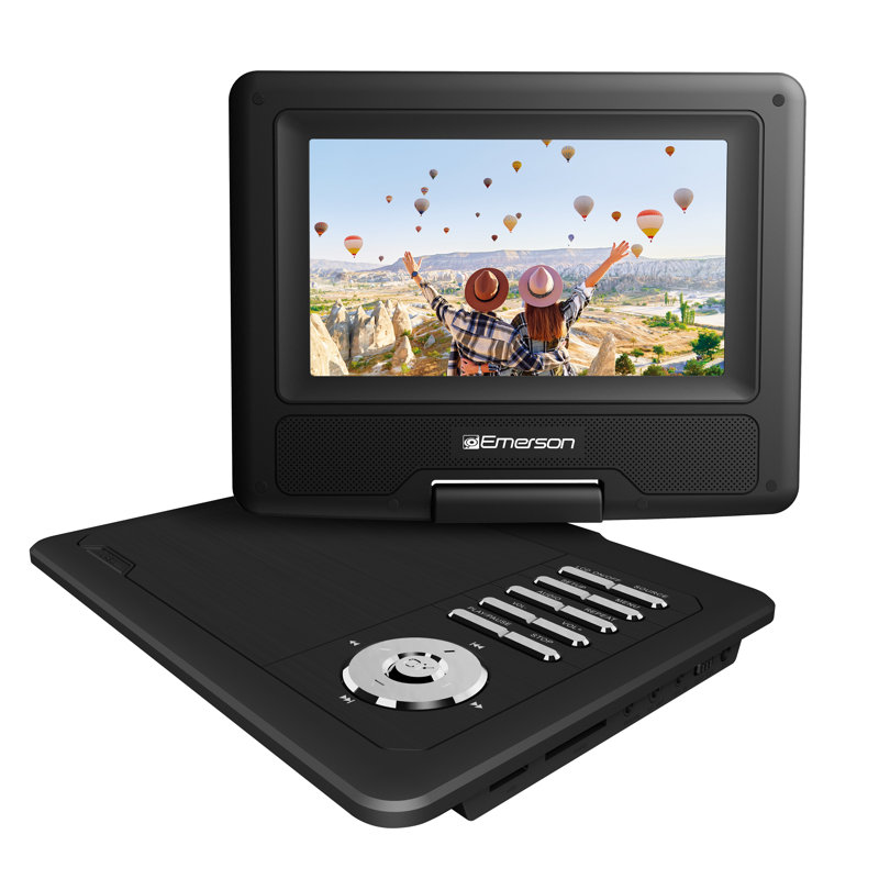7" Portable DVD Player with Built-in Speaker