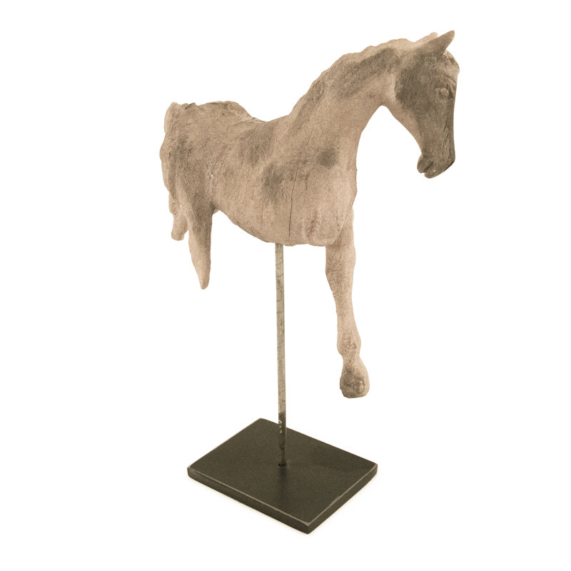 Resin Horse In Stand