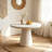 31.45" Round Pedestal Dining Table