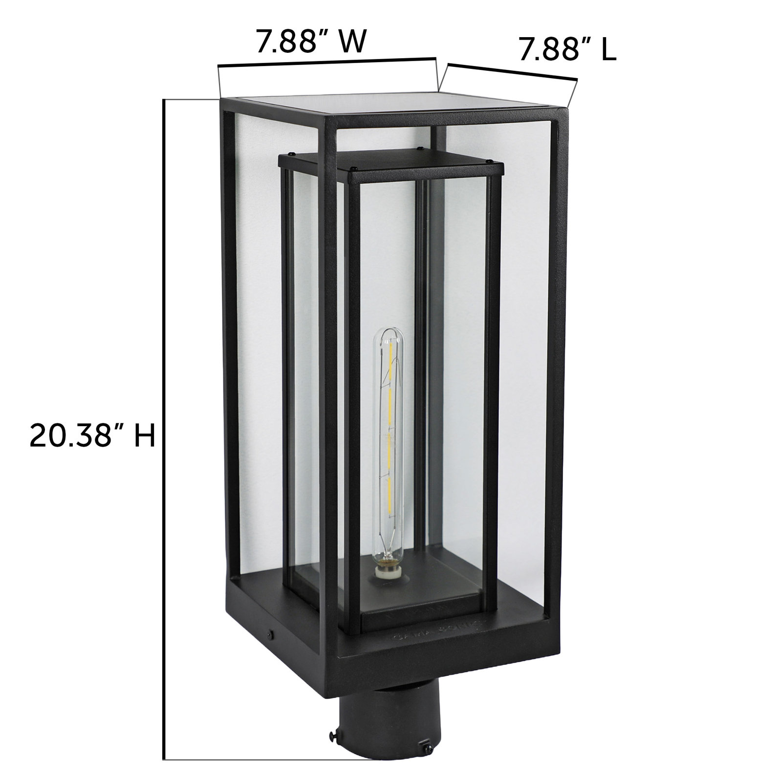 Novaedge Solar Outdoor Lantern Head