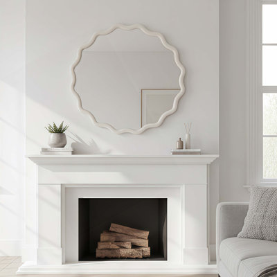 Miroir décoratif rond 24 po