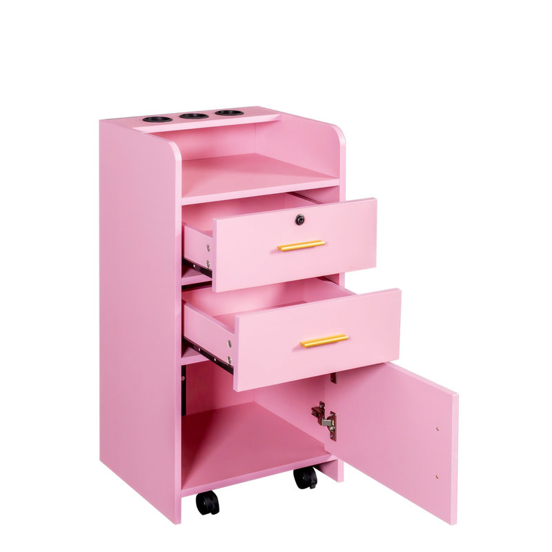 Armoire de rangement pour table de maquillage