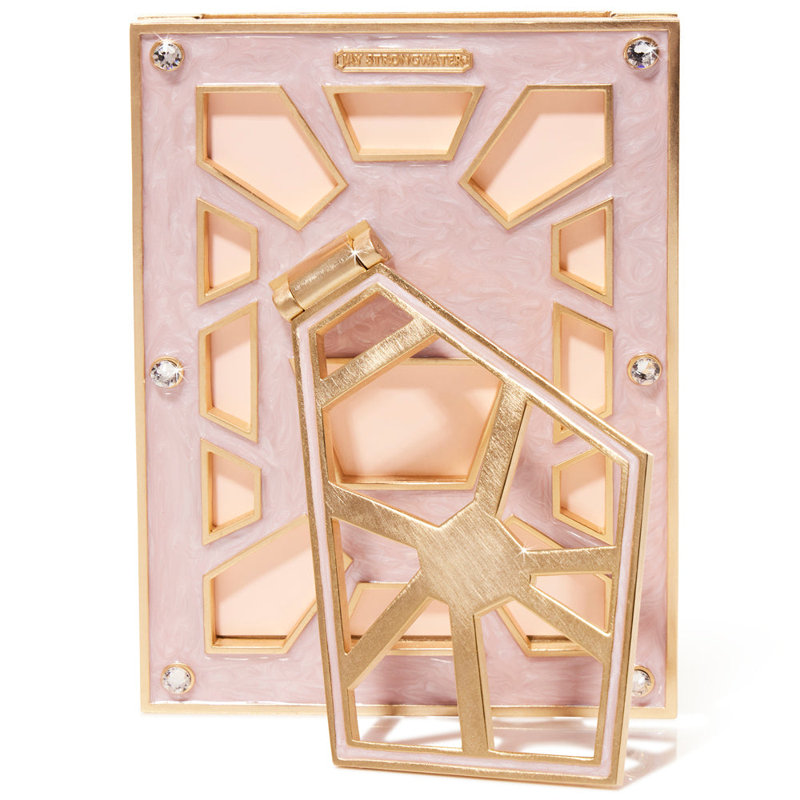 Lavinia 4" x 6" Frame- Pale Pink, Pale Pink