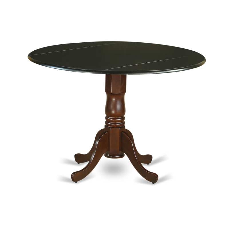 Table de salle à manger Philipston, Black, Acajou