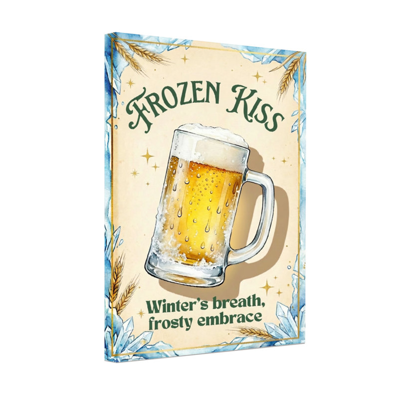 Tasse de bière Fashion Frozen Kiss, H 30 po x l 20 po