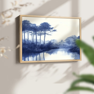 Paysages série Li - reproduction encadrée - réaménageable