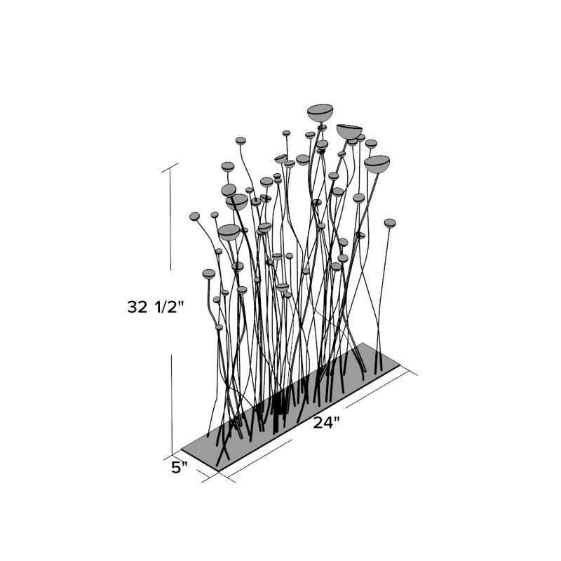 Dillonvale Prairie Grasses Sculpture