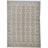 Hand-Knotted High-Quality Brown Area Rug