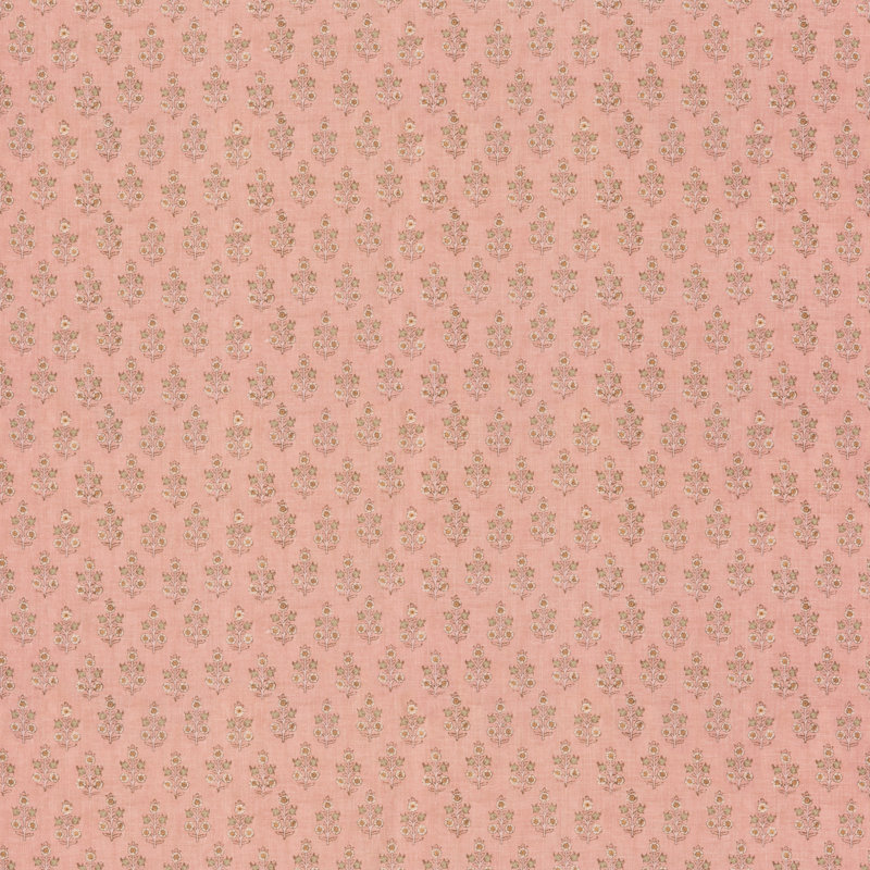 House Small Prints Poppy Sprig Fabric, Blush