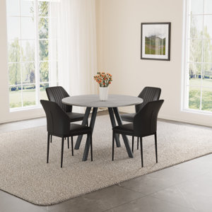 Siefert 4 U-shaped Dining Chairs