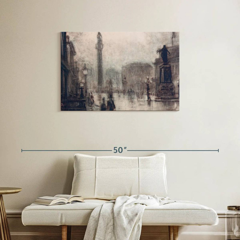 Sireci City Stroll, 24" H x 36" W